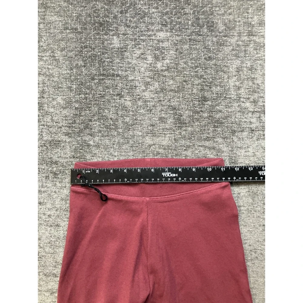 Zara 2-Piece Track Set Girls 13-14Y Burgundy Spellout Random Answer Fleece Lined
